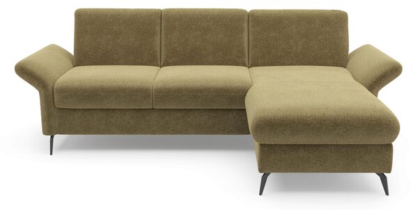 ROHOVÁ SEDAČKA, textil, olivově zelená Sit & More - Sedací soupravy, Online Only