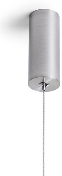 Závěsné LED svítidlo BOGARD, matný nikl, 5 W, teplá bílá 3000 K