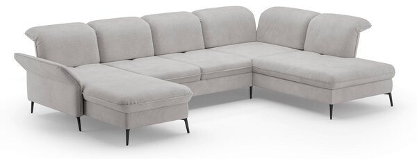 SEDACÍ SOUPRAVA, textil, barvy stříbra Sit & More - Sedací soupravy, Online Only