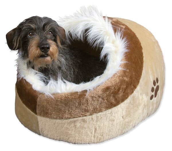 Béžová plyšová kukaň pro kočku 35x26 cm Trixie Minou – Plaček Pet Products