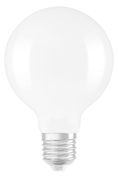 LED žárovka OSRAM Globe 80 matná, patice E27, ekvivalent 60 W, teplá bílá 2700 K