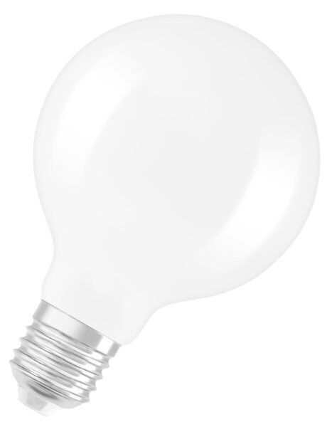 LED žárovka OSRAM Globe 80 matná, patice E27, ekvivalent 60 W, teplá bílá 2700 K