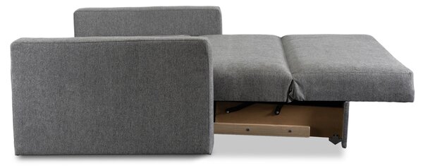 Rozkládací křeslo Mulan 2 (šedá). Akce -20%