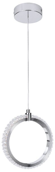 Toolight Rea, Závěsné stropní LED svítidlo LHJ126-W Chrom, OSW-03281