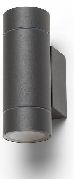 Venkovní nástěnné svítidlo MIZZI NEW II, antracitové, patice GU10, 2× 8 W, IP65
