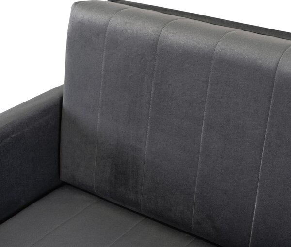 Rozkládací křeslo Verne 2 (šedá). Akce -20%