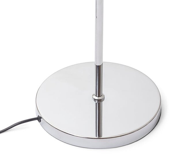 Stojací lampa PRAGMA, černá/chrom, patice E27, 11 W