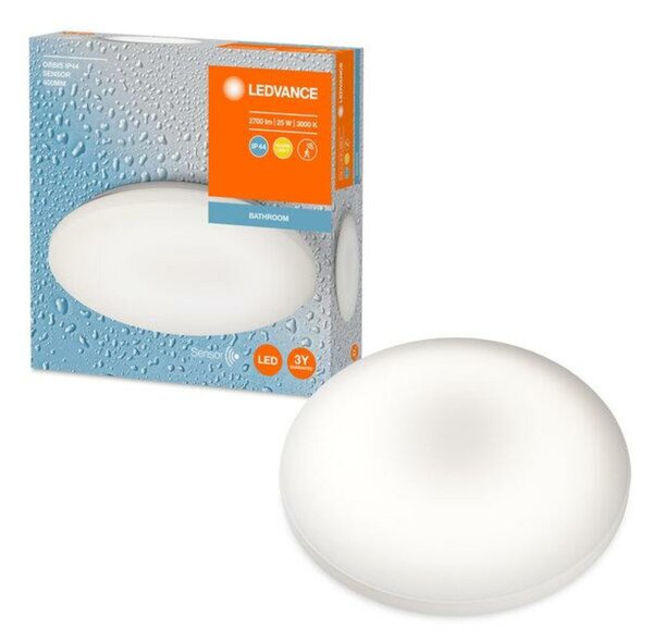 LEDVANCE stropní svítidlo Orbis IP44 Sensor 400mm 25W 4058075651852