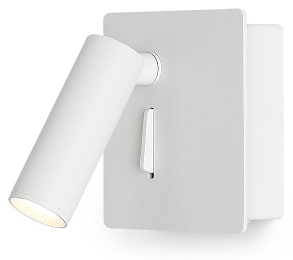 Nástěnné LED svítidlo MIG, bílé, 3 W, teplá bílá 3000 K