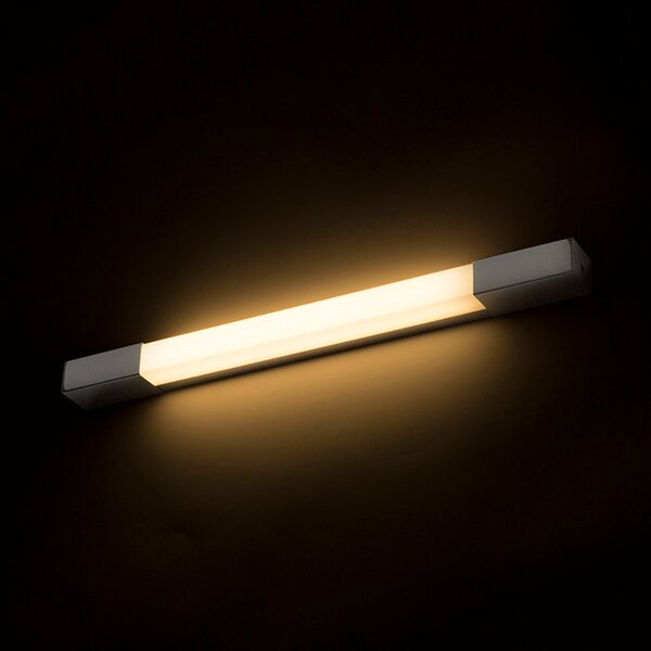 Koupelnové nástěnné LED svítidlo AMENITY 60, chrom, 8 W, teplá bílá 3000 K, IP44