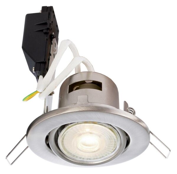 Deko-Light stropní vestavné svítidlo Deneb 220-240V AC/50-60Hz GU10 1x max. 50,00 W stříbrná 110016