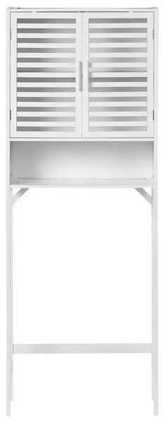 Skříňka do koupelny OKARCHE Bambus 63 cm Bílá