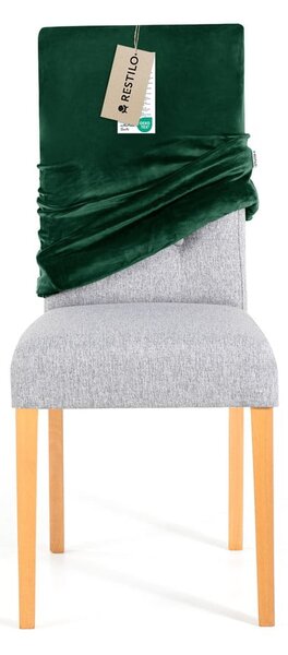 Zelený napínací potah na židli 48 cm Sento – Restilo
