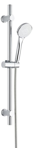 Sprchový set z nerezové oceli ve stříbrné barvě s ruční sprchou/s posuvným držákem 70 cm Uno – Allstar