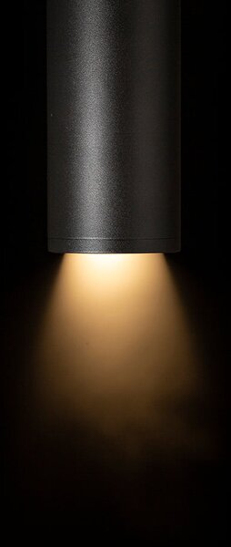 Stropní svítidlo OPTIMUS 2 ZOOM, černé, patice GU10, 9 W