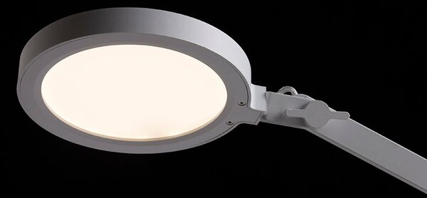Stolní lampa EMA, bílá, 10 W, teplá bílá 3000 K, stmívatelná