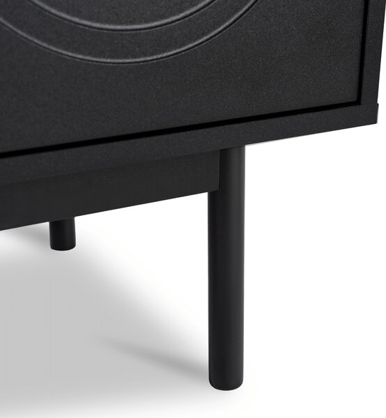 TV skříňka/stolek Marlene (černá). Akce -20%