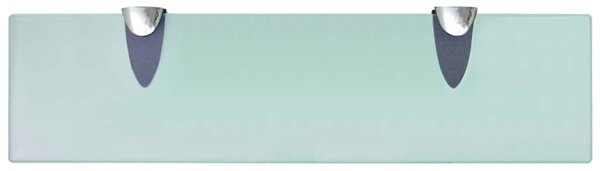 Plovoucí police 2 ks sklo 40 x 10 cm 8 mm 3051495