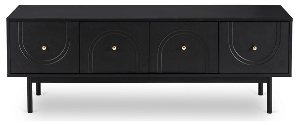 TV skříňka/stolek Marlene (černá). Akce -20%
