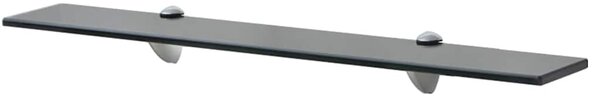 Plovoucí police 2 ks sklo 70 x 10 cm 8 mm 3051506