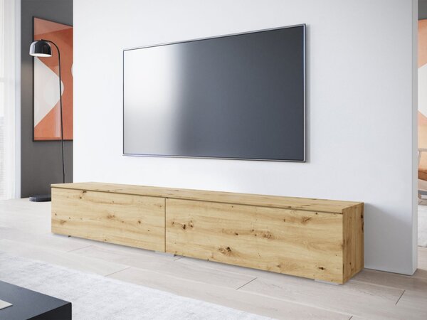 TV stolek Dlone 180, Barva: dub artisan, Osvětlení: bez osvětlení 5903211380518