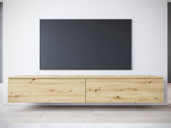 TV stolek Dlone 180, Barva: dub artisan, Osvětlení: bez osvětlení 5903211380518