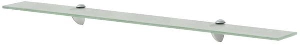 Plovoucí police 2 ks sklo 90 x 20 cm 8 mm 3051540