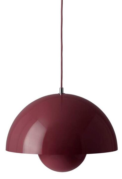 &Tradition Závěsná lampa Flowerpot VP7, dark plum 133089A180