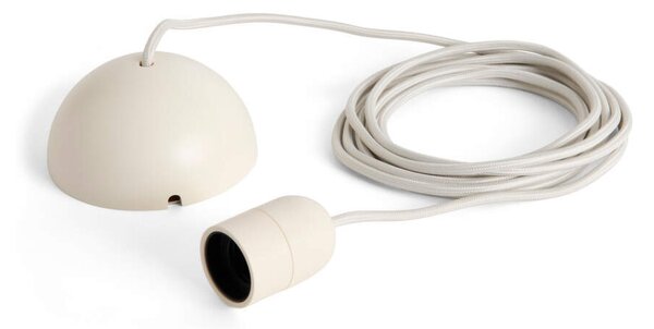HAY Závěsný kabel s objímkou Common Cord Set, clay white AE063