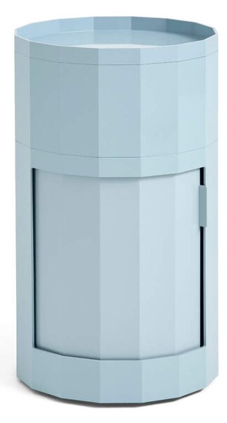 HAY Úložný stolek Facet Cabinet 101, misty blue