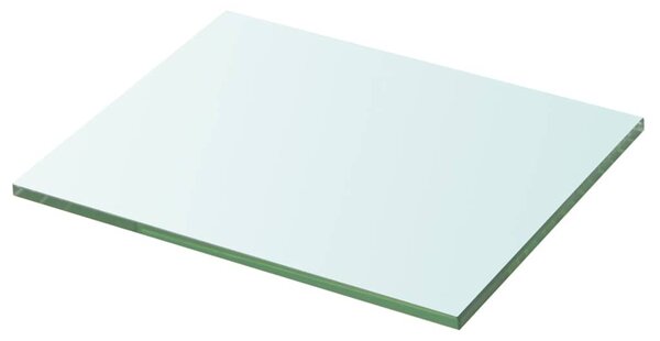 Policové desky 2 ks sklo čiré 20 x 20 cm 3051544