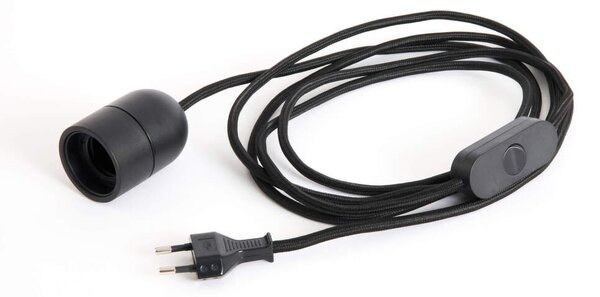HAY Kabelový set ke stolní lampě Common Table Cord Set, soft black AE064