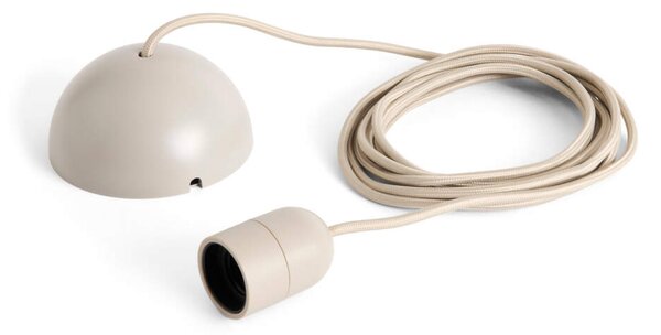 HAY Závěsný kabel s objímkou Common Cord Set, beton grey AE063