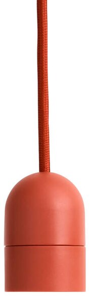 HAY Závěsný kabel s objímkou Common Cord Set, rusty red AE063