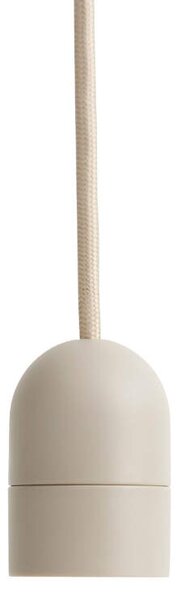 HAY Závěsný kabel s objímkou Common Cord Set, beton grey AE063