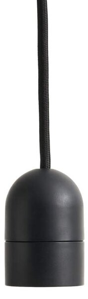 HAY Závěsný kabel s objímkou Common Cord Set, soft black AE063