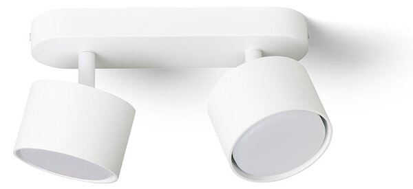 Přisazené nástěnné svítidlo PIXEL II, bílé, patice GX53, 2× 7 W