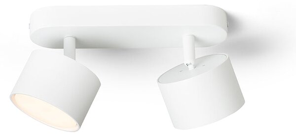 Přisazené nástěnné svítidlo PIXEL II, černé, patice GX53, 2× 7 W