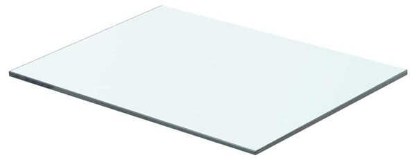 Policové desky 2 ks sklo čiré 40 x 25 cm 3051555