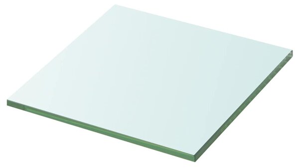 Policové desky 2 ks sklo čiré 30 x 30 cm 3051551