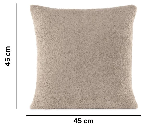 Dekorační polštář z mikroplyše 45x45 cm Cocoon – Tiseco Home Studio