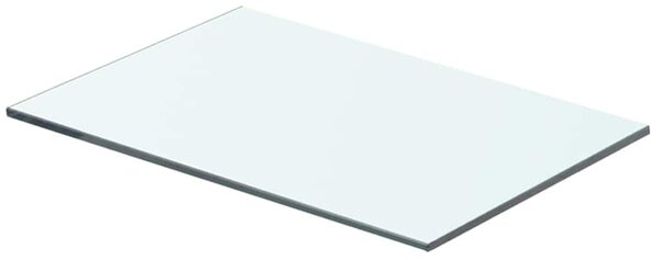 Policové desky 2 ks sklo čiré 40 x 20 cm 3051554