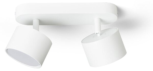 Přisazené nástěnné svítidlo PIXEL II, černé, patice GX53, 2× 7 W