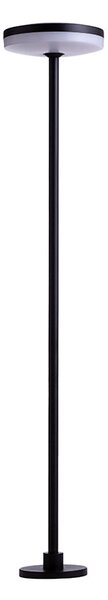 Stojací lampa SEMPLICE 80 na bodci, černá/matný akryl, 12 W, teplá bílá 3000 K, IP54