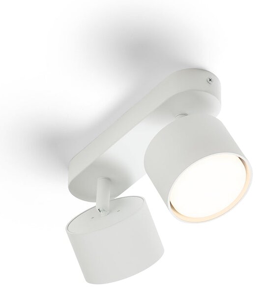 Přisazené nástěnné svítidlo PIXEL II, černé, patice GX53, 2× 7 W