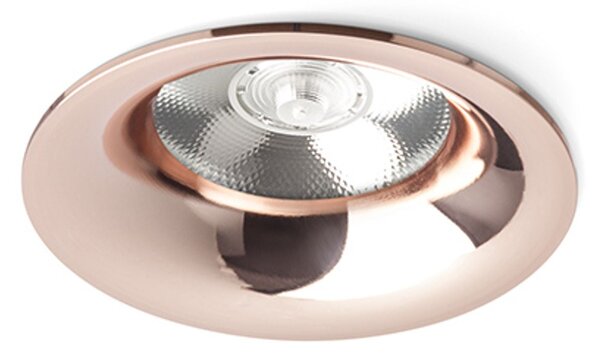 Zápustné LED svítidlo SHARM BASE, měď, 10 W, teplá bílá 3000 K