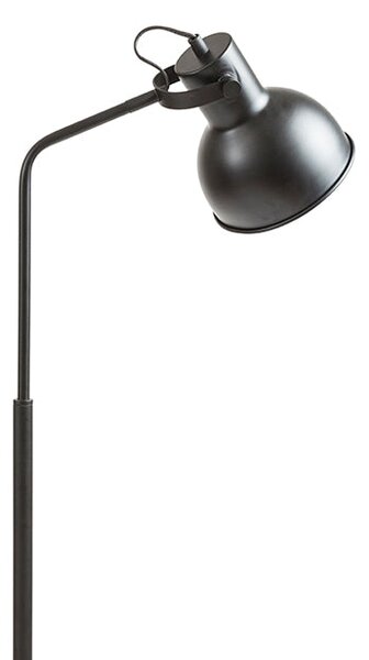 Stojací lampa ROSITA, černá/zlatá, patice E27, 11 W
