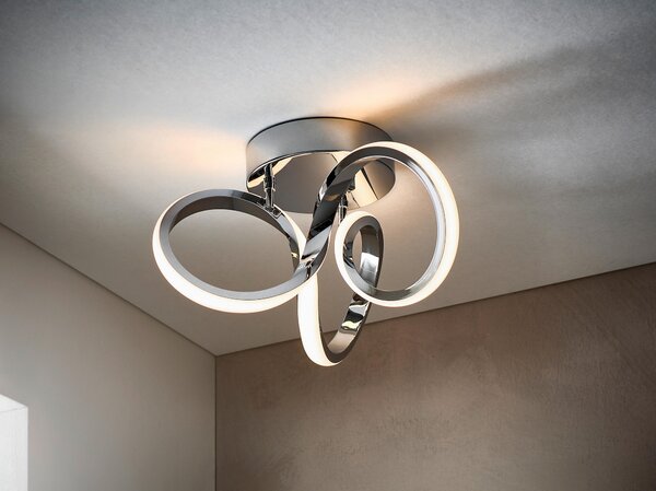 STROPNÍ LED SVÍTIDLO, 34,5/19 cm Novel - Stropní svítidla