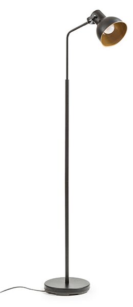 Stojací lampa ROSITA, černá/zlatá, patice E27, 11 W