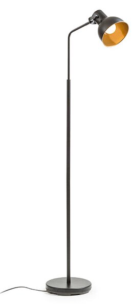 Stojací lampa ROSITA, černá/zlatá, patice E27, 11 W
